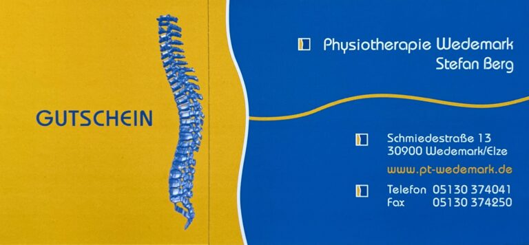 Gutscheine für Physio